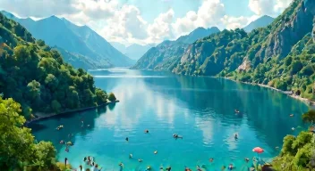 Bostalsee: "Größter" Badesee im "Saarland", "Schwimmen" UND Entspannen