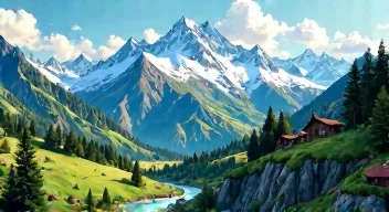 Garmisch-Partenkirchen: Alpenpanorama, Naturwunder, Berglandschaft