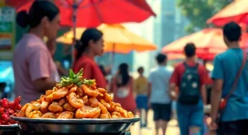 Kulinarische Entdeckungen: Warungs, Nasi Goreng, Babi Guling - Ein "Fest" der Sinne
