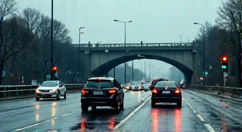 Aktuelle Verkehrslage am Elbtunnel (2/10)