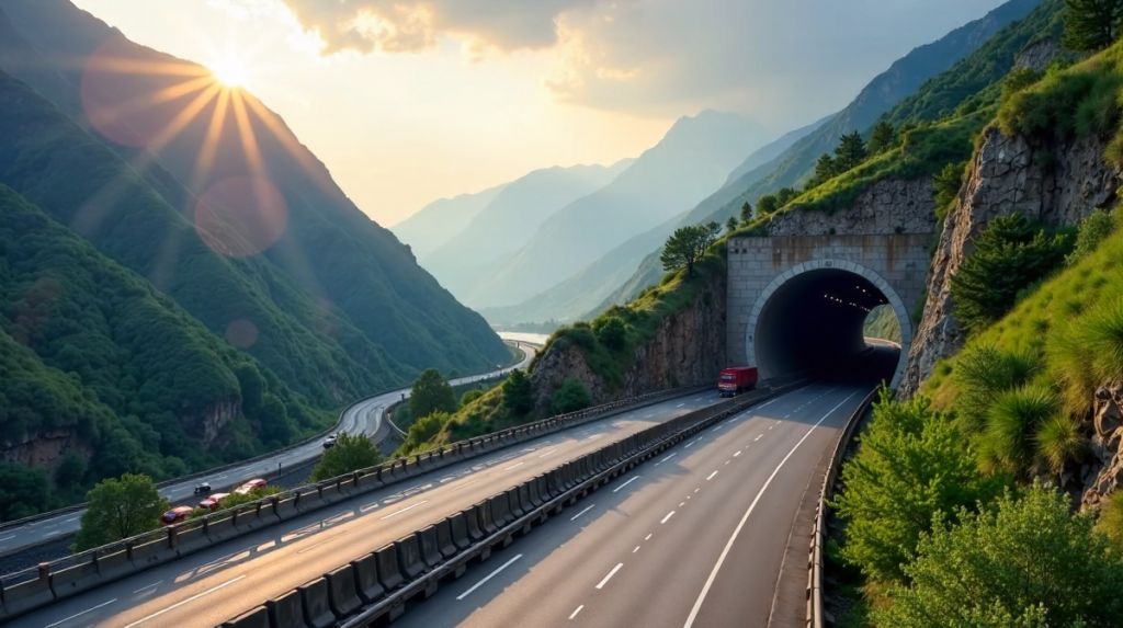 Chinas Rekordbau: Längster Autobahntunnel, wirtschaftlicher Aufschwung, technische Meisterleistung