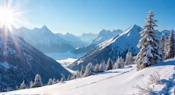 Entwicklung der Schneehöhen (6/10)