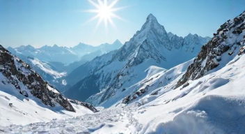 Ich erinnere mich an den ersten Schnee in den Alpen (1/10)