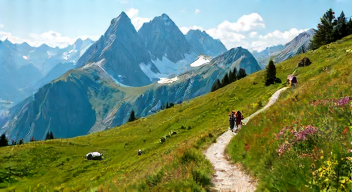Schwierigkeitsgrad und Anforderungen für Wanderer (4/10)