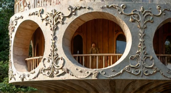 Architektonische Besonderheiten der Vogelpaläste (3/10)