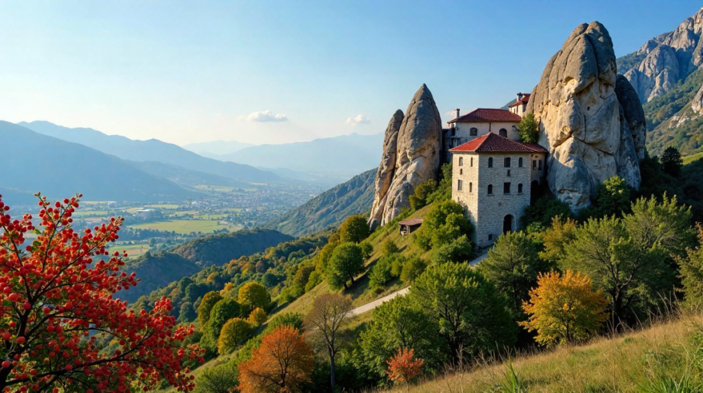 Das märchenhafte Ortahisar: Felsdorf, Feenkamine und Obstkammer Kappadokiens