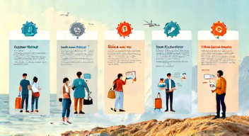 Das sind die Top 7 Schritte beim Reisebüro-Service