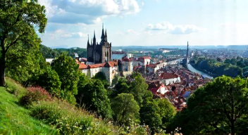 Die Aussicht vom Letná-Park: Ein Blick über die Stadt (3/10)