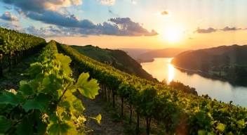 Die romantischen Weinberge von Rüdesheim am Rhein (3/10)