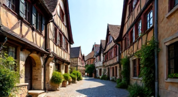 Ich erinnere mich an die beeindruckenden Altstädte Deutschlands (1/10)