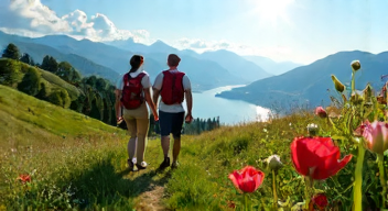 Ich erinnere mich an romantische Wanderungen mit Liebe und Natur (1/10)