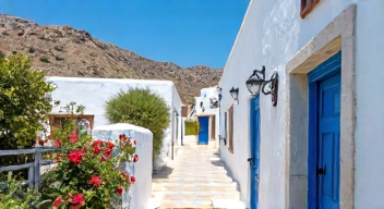 Perspektiven zu den Dörfern Griechenlands