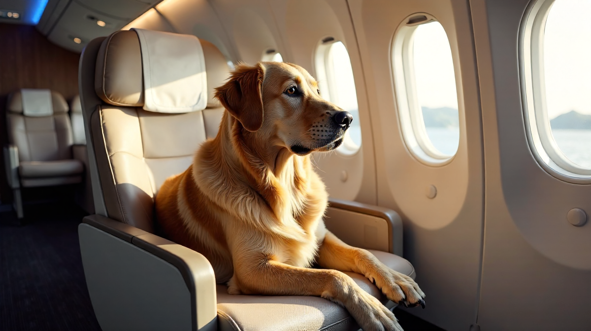 Revolution im Flugreisen: Große Hunde in der Kabine, ITA Airways und Deutschland