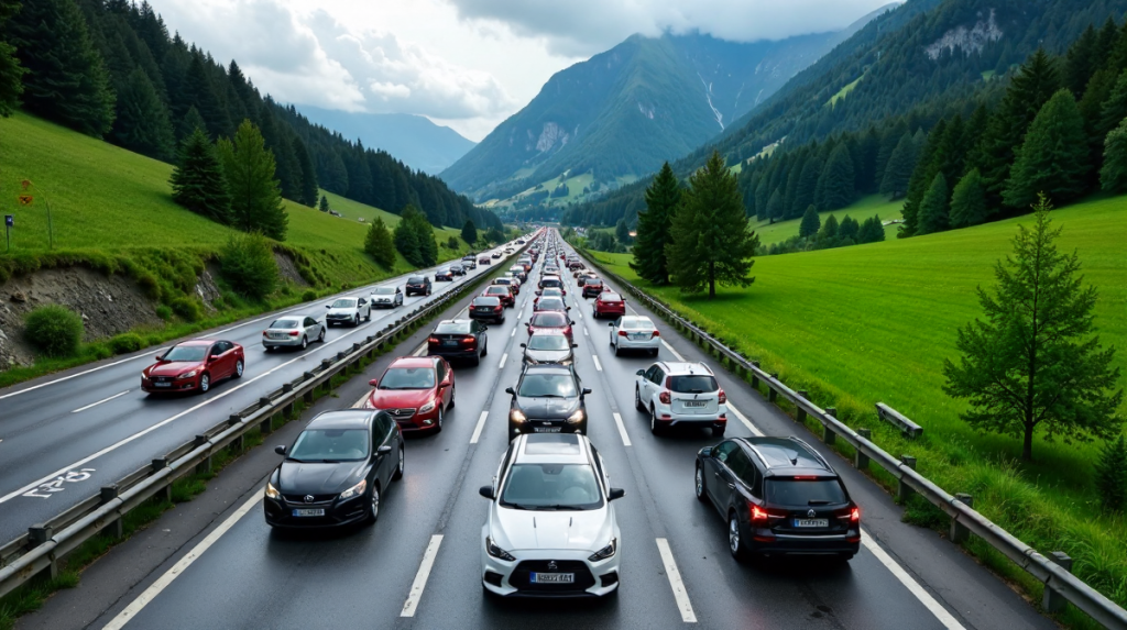 Stau auf der Inntalautobahn: Verkehr, Engpässe und Alternativen entdecken