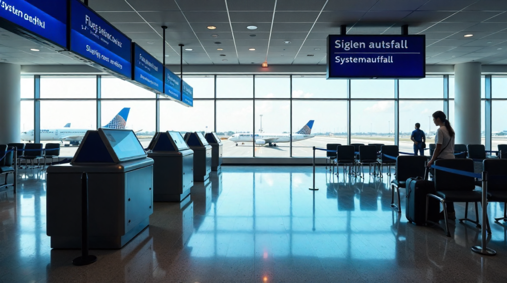 Systemausfall bei United Airlines: Technologie, Flüge, Kundenservice verstehen