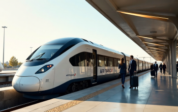 Air France: Innovativer Bahnzubringer-Service für Reisende mit Zug und Flug