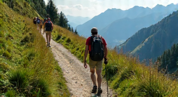 Das sind die Top 7 Schritte beim Wandern auf dem Mönchsweg