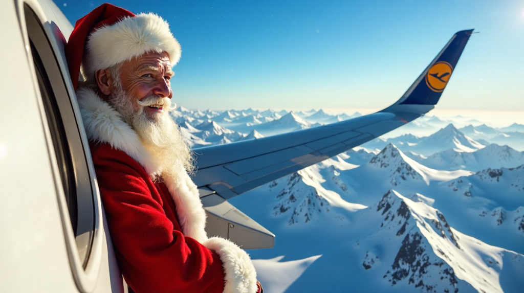 Lufthansa: Nordische Flüge, Weihnachtsmann, Münchener Verbindung erweitern