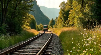 Perspektiven zu Radtouren auf alten Bahntrassen
