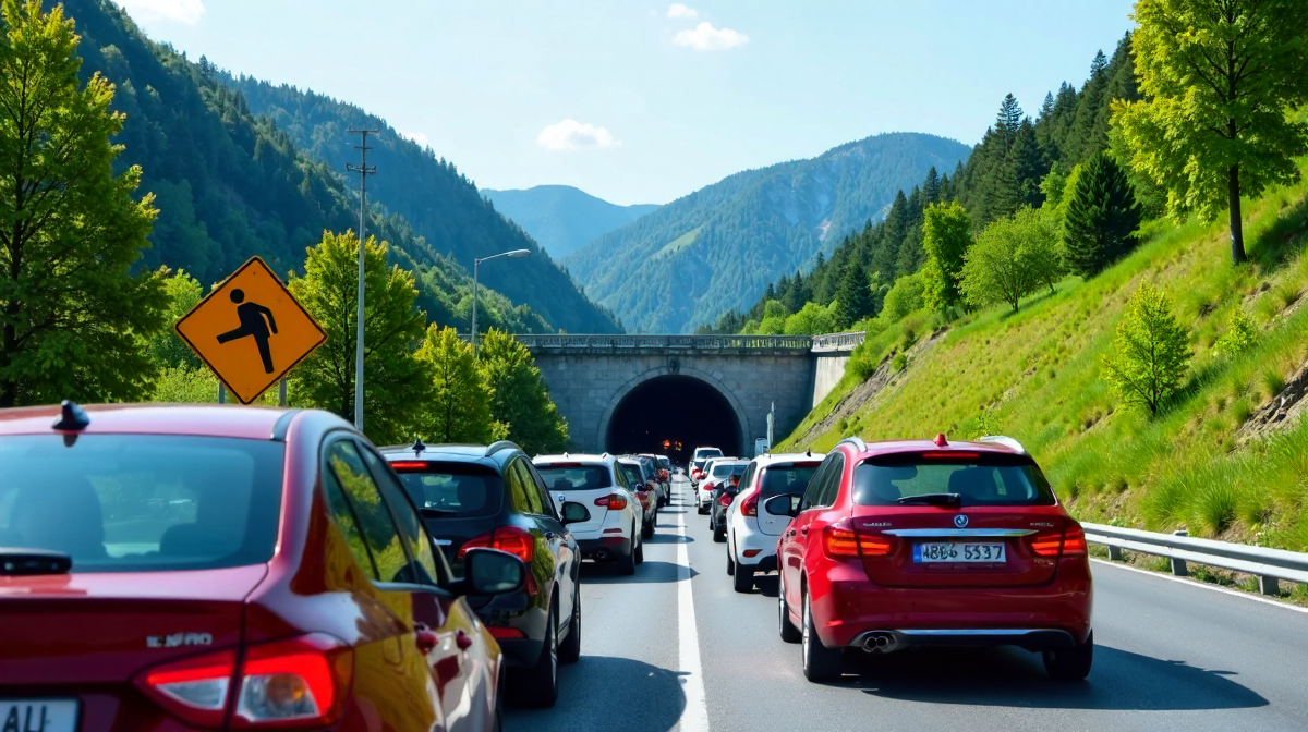 Stau am Pfändertunnel: Verkehr, Ursachen und Alternativen im Detail