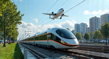 Technologische Innovationen im Bahn- und Flugverkehr (4/10)